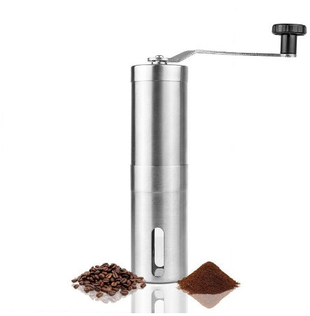 Stainless Steel Hand Coffee Grinder - Ceramic Core Grinding