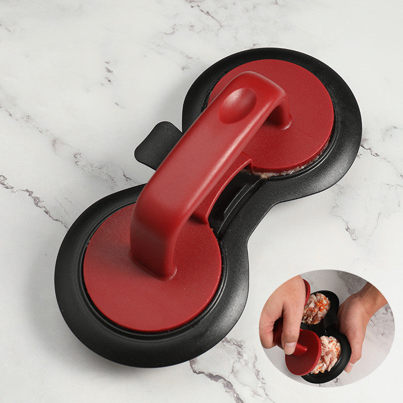 Modern Kitchen Burger Press Mold - Food Grade ABS, 20x10cm, Lightweight