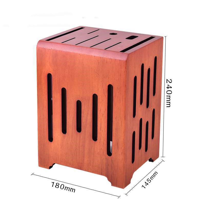 Ventilated Kitchen Knife Holder - Mold and Moisture Resistant, Wall-Mountable & Tabletop
