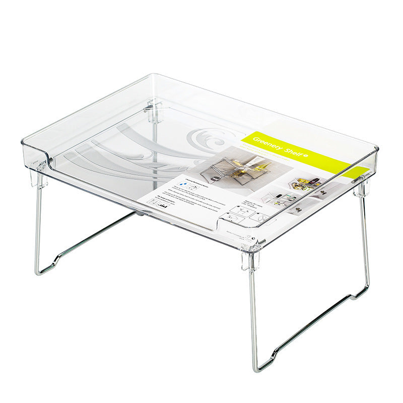 Plastic Kitchen Supplies Rack - Desktop and Cupboard Organizer