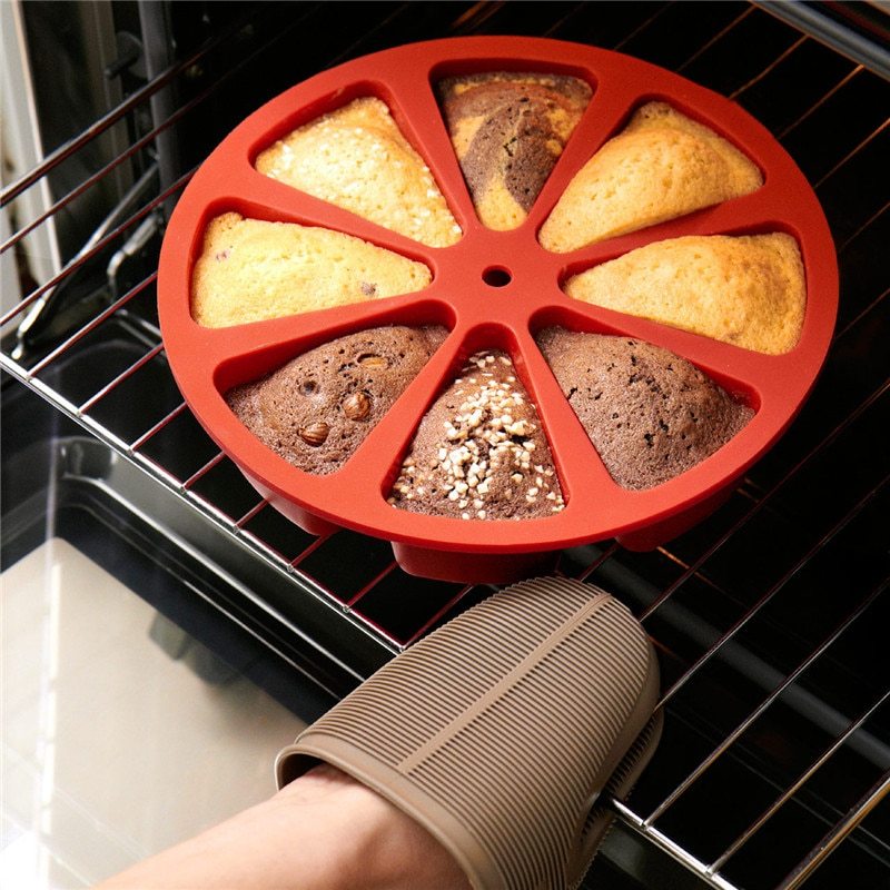 BakeEase Silicone Cake Mold - Heat Resistant, Flexible, Easy Clean, Safe to -30°C to 200°C