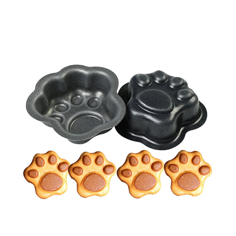 Stainless Steel Puppy Paw Mold - Perfect for Cookies, Cakes, and Chocolates, Easy Clean