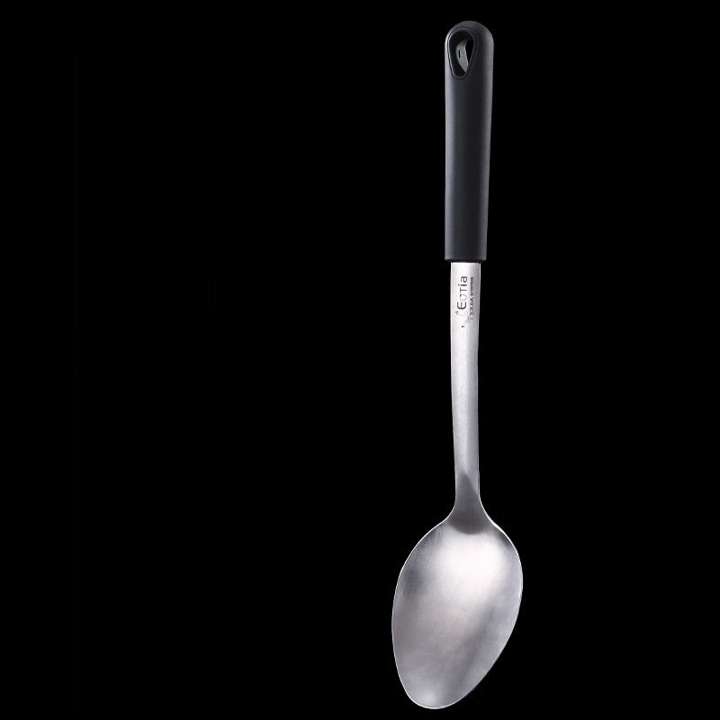 Luxury Stainless Steel Kitchen Utensils Set - 430 Stainless Steel with PP Spray Rubber Handles