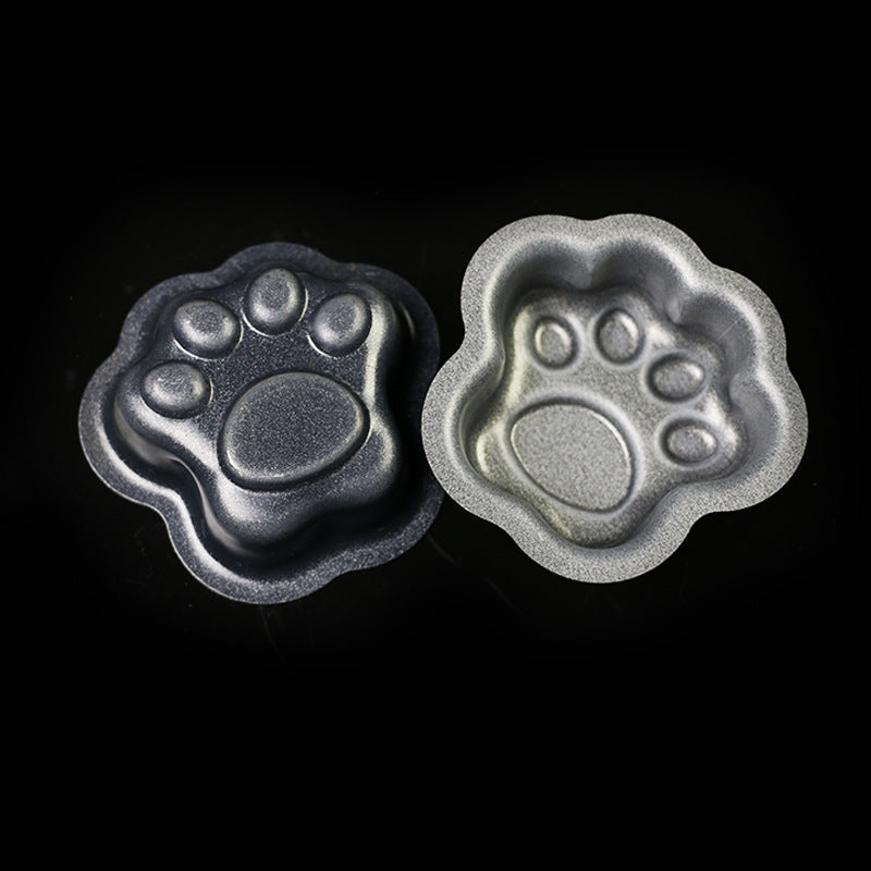 Stainless Steel Puppy Paw Mold - Perfect for Cookies, Cakes, and Chocolates, Easy Clean