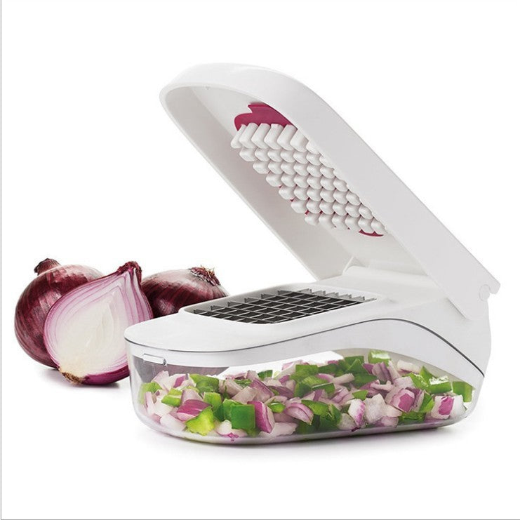 Multifunctional Kitchen Vegetable Cutter - ABS Material, 20x12.5x10cm