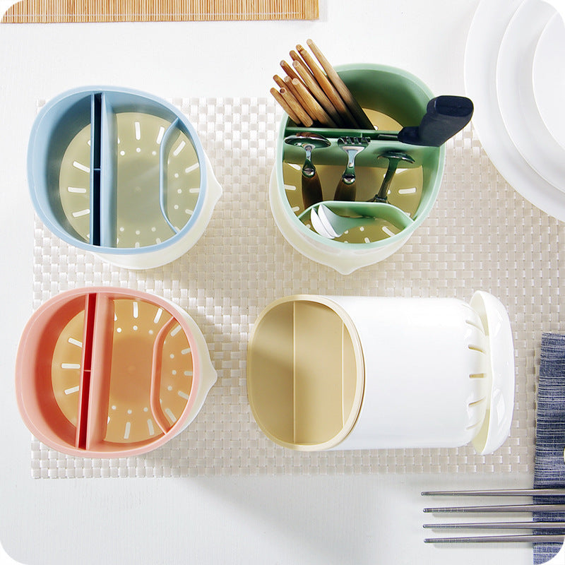 Detachable Kitchen Storage Drain Rack Barrel - Keep Your Table Clean & Organized
