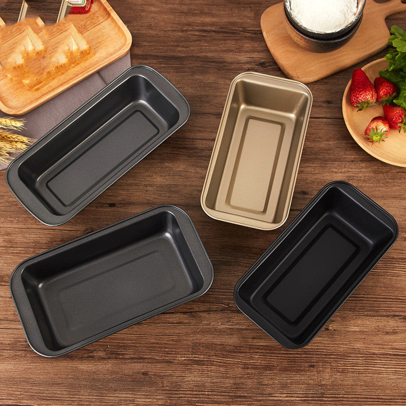 Versatile Toast Bread Mold - High-Quality Carbon Steel, Non-Stick, Rectangular, Multiple Colors