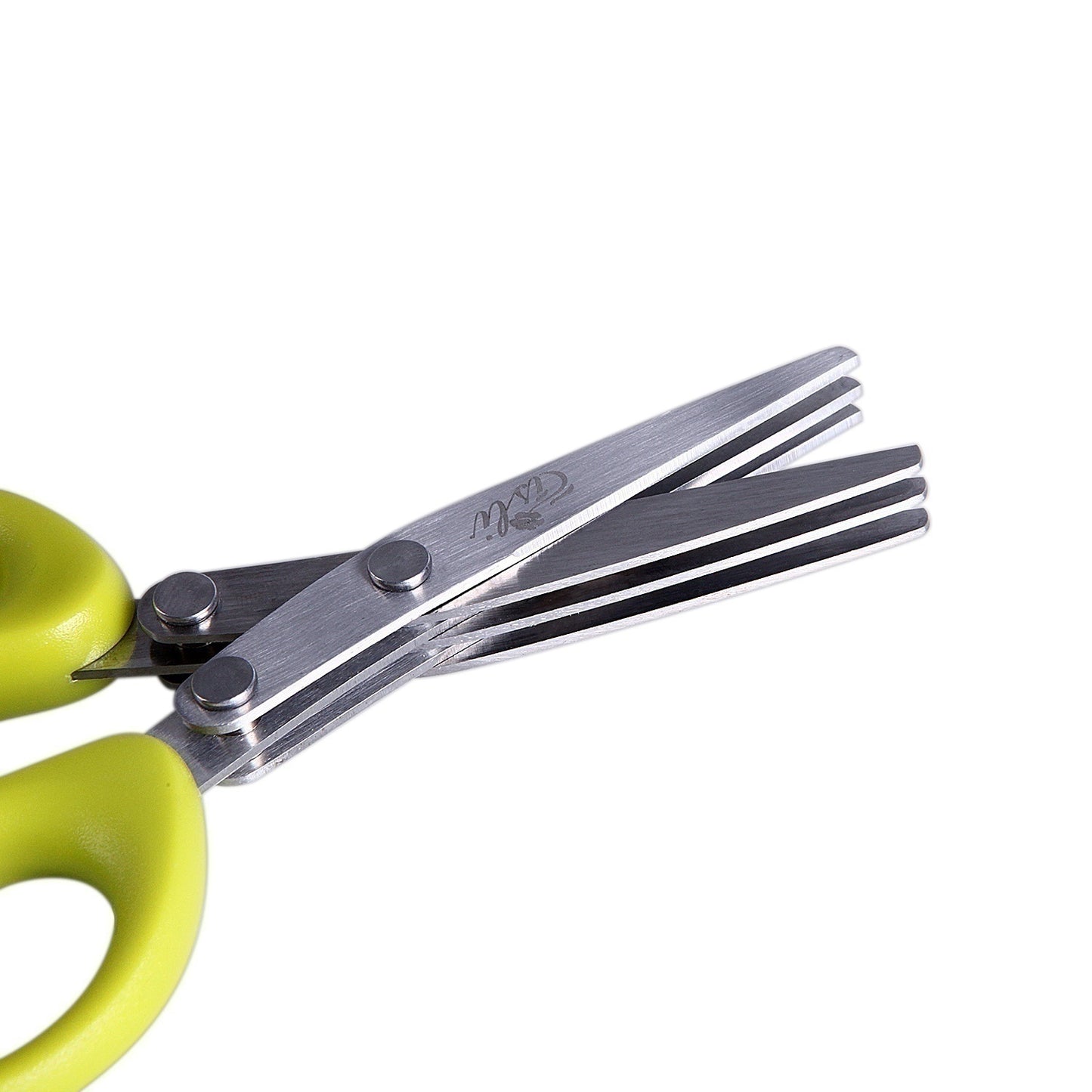 Multifunctional Stainless Steel Kitchen Scissors - V-Shaped, Japanese Style