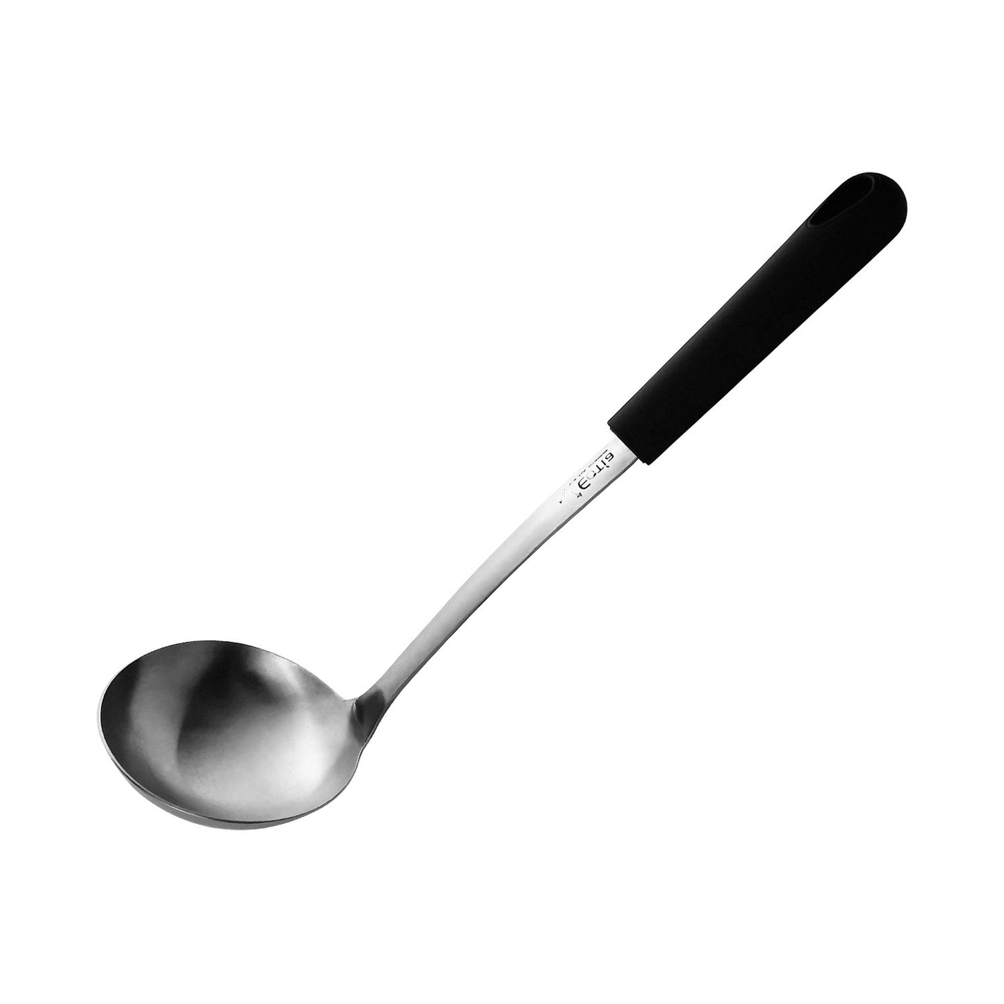 Luxury Stainless Steel Kitchen Utensils Set - 430 Stainless Steel with PP Spray Rubber Handles
