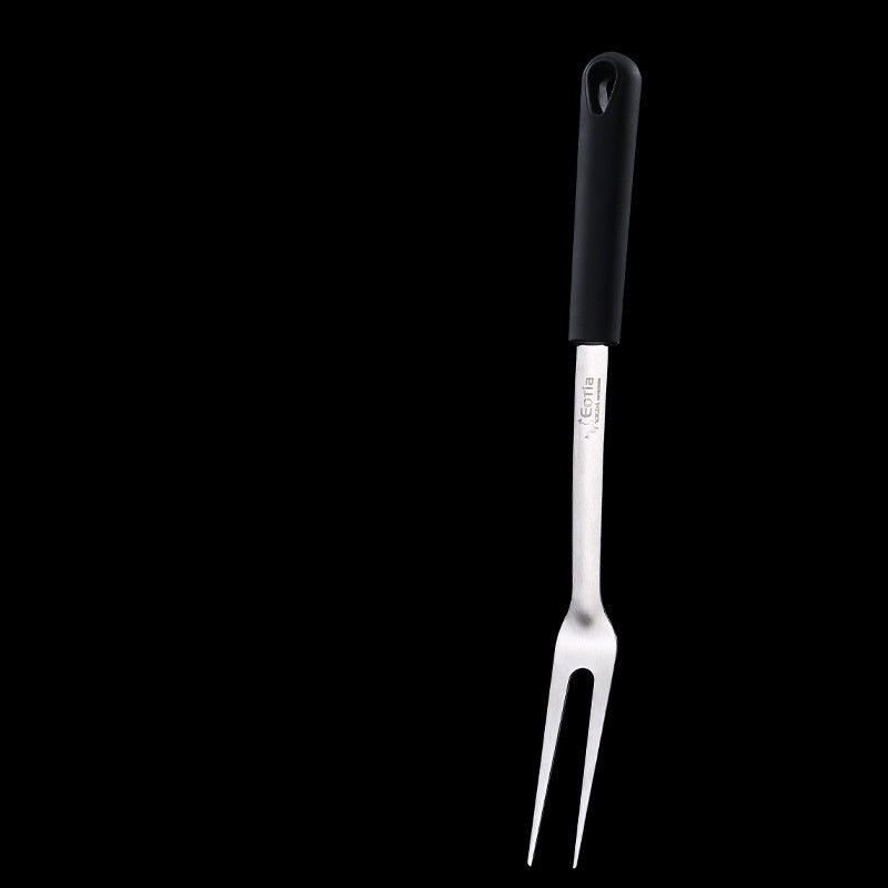 Luxury Stainless Steel Kitchen Utensils Set - 430 Stainless Steel with PP Spray Rubber Handles