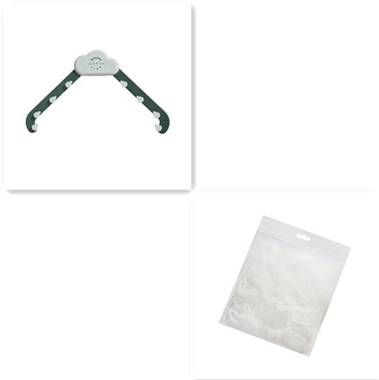 Triangular Cloud Sink Drain Rack - Premium PP, Space-Saving Design, Effective Garbage Filter