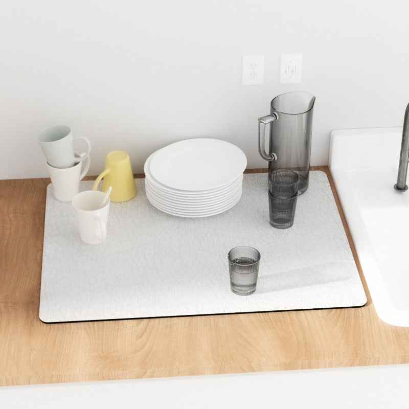 Scandinavian Style Kitchen Diatom Mud Absorbent Pad - Various Sizes and Colors