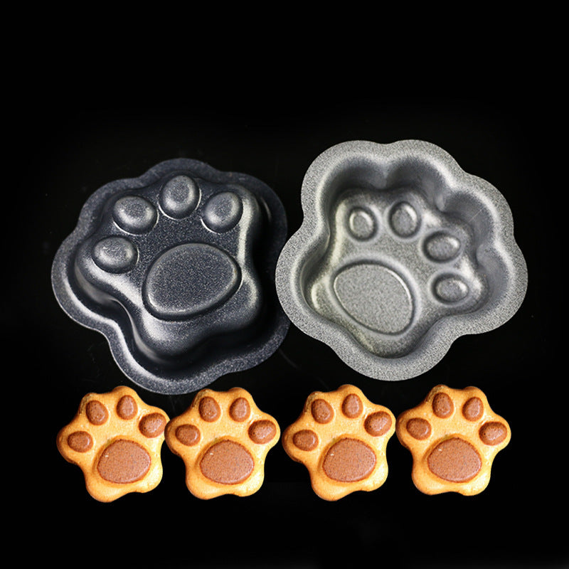 Stainless Steel Puppy Paw Mold - Perfect for Cookies, Cakes, and Chocolates, Easy Clean