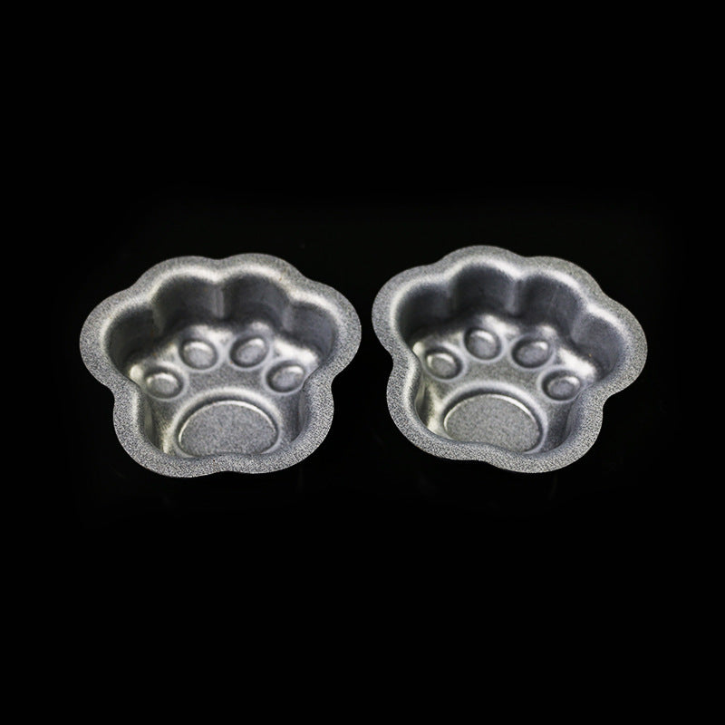 Stainless Steel Puppy Paw Mold - Perfect for Cookies, Cakes, and Chocolates, Easy Clean