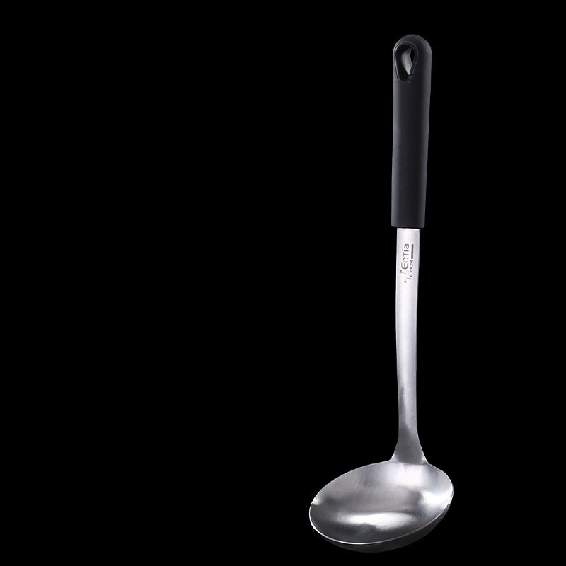 Luxury Stainless Steel Kitchen Utensils Set - 430 Stainless Steel with PP Spray Rubber Handles