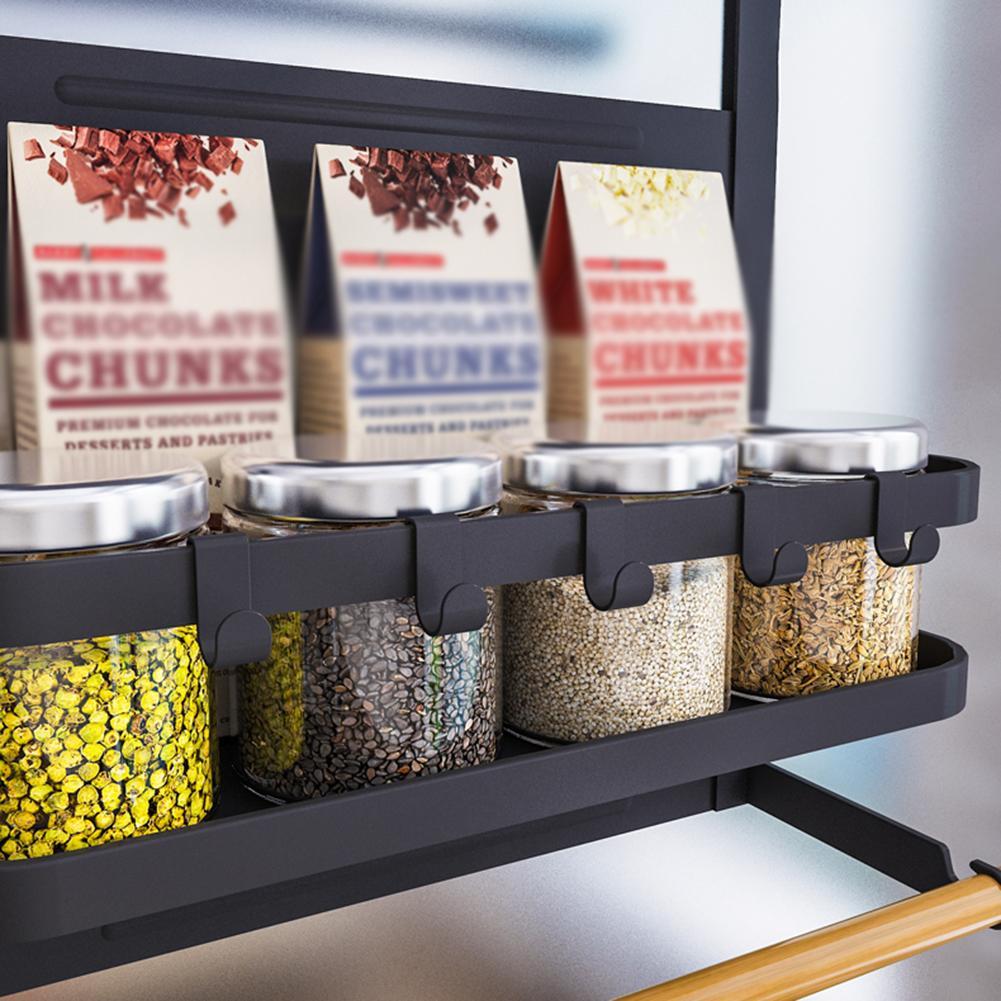 Magnetic Refrigerator Shelf - Wall-Mounted, Durable Metal, Anti-Rust & Scratch-Resistant