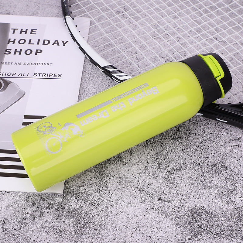Insulated Bike Water Bottle - 500ml Stainless Steel Sports Kettle for Hot & Cold Drinks