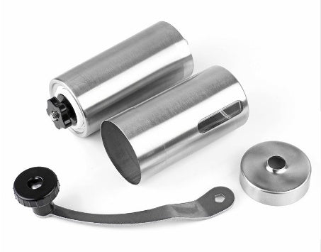 Stainless Steel Hand Coffee Grinder - Ceramic Core Grinding