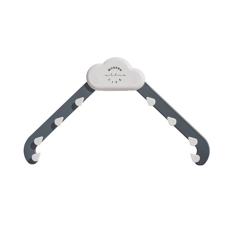 Triangular Cloud Sink Drain Rack - Premium PP, Space-Saving Design, Effective Garbage Filter