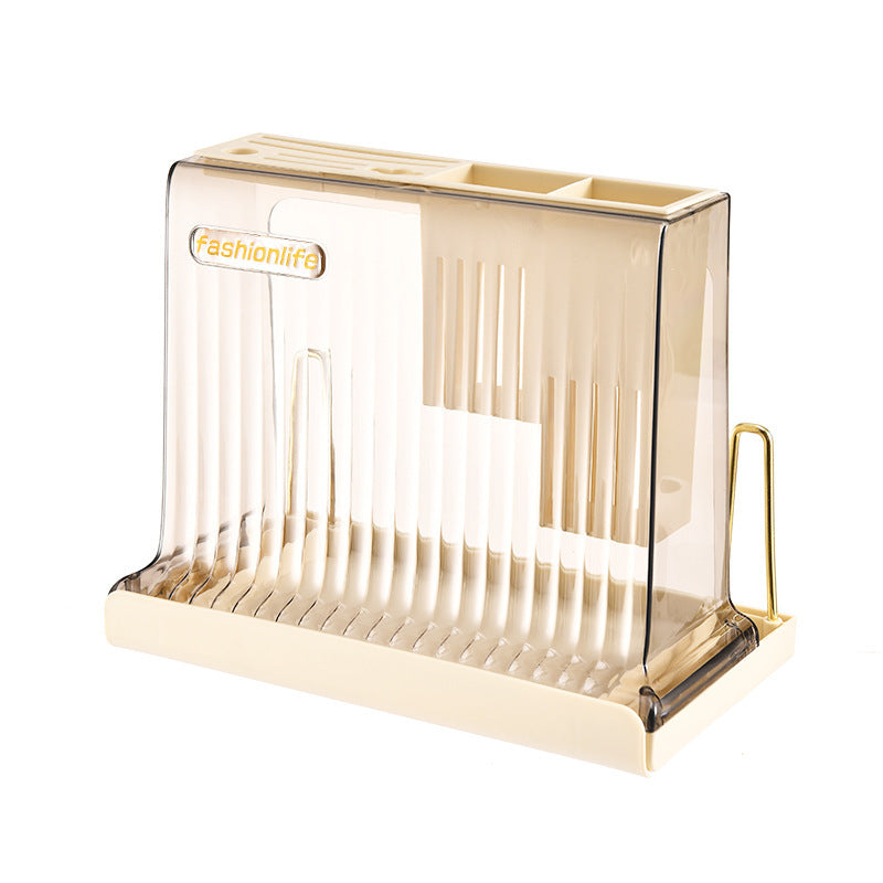 Detachable Cream Stove Storage Shelf - Multi-Functional Kitchen Organizer, PET PS Material
