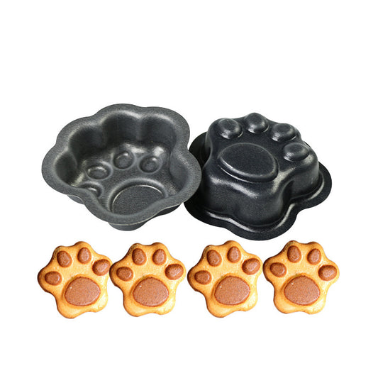 Stainless Steel Puppy Paw Mold - Perfect for Cookies, Cakes, and Chocolates, Easy Clean